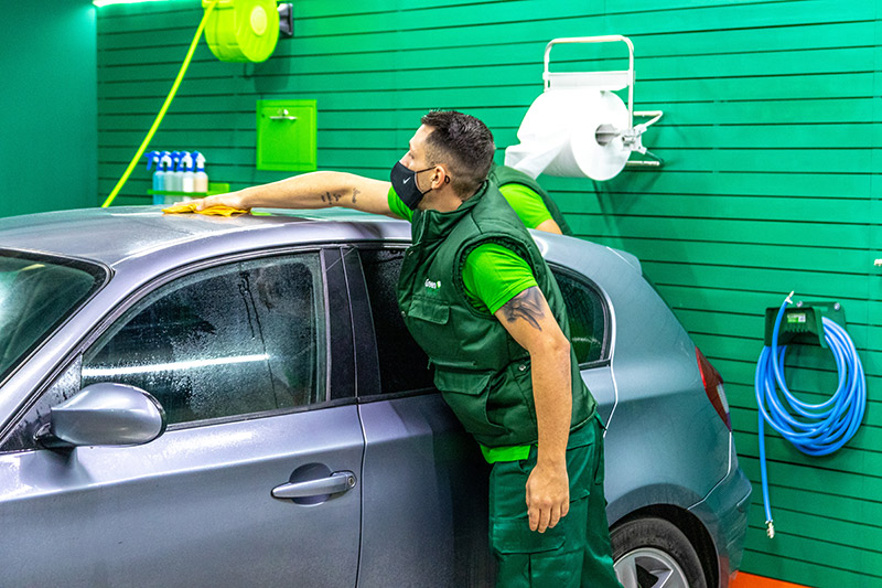 Lavado ecológico de vehículos